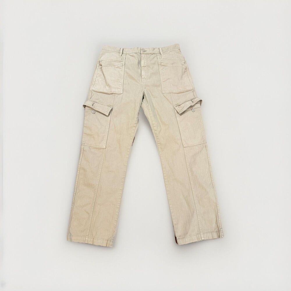Madewell Cargo Khaki Pants Men’s 34x30 Actual Pockets Tan